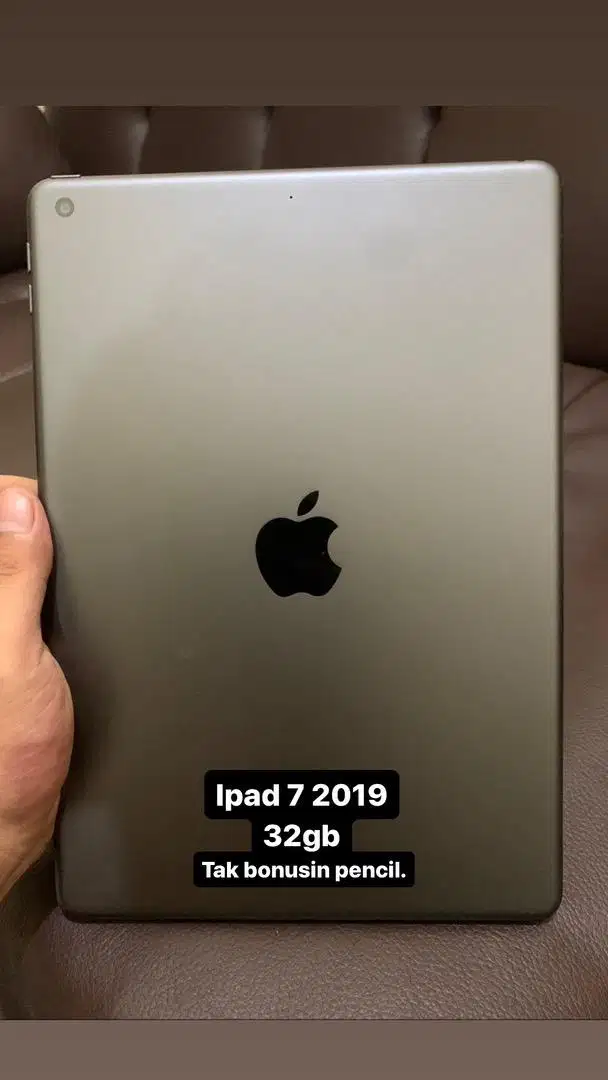 IPAD 7 2019 32gb wifi only kondisi good parah