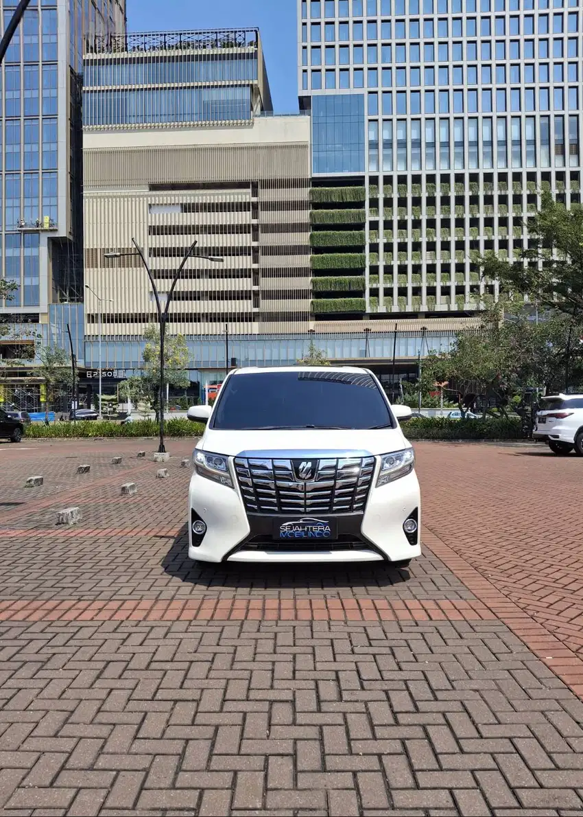 Tdp=50jt Genap Pajak=JULI-2025 Km=109k record Toyota Alphard G 2015