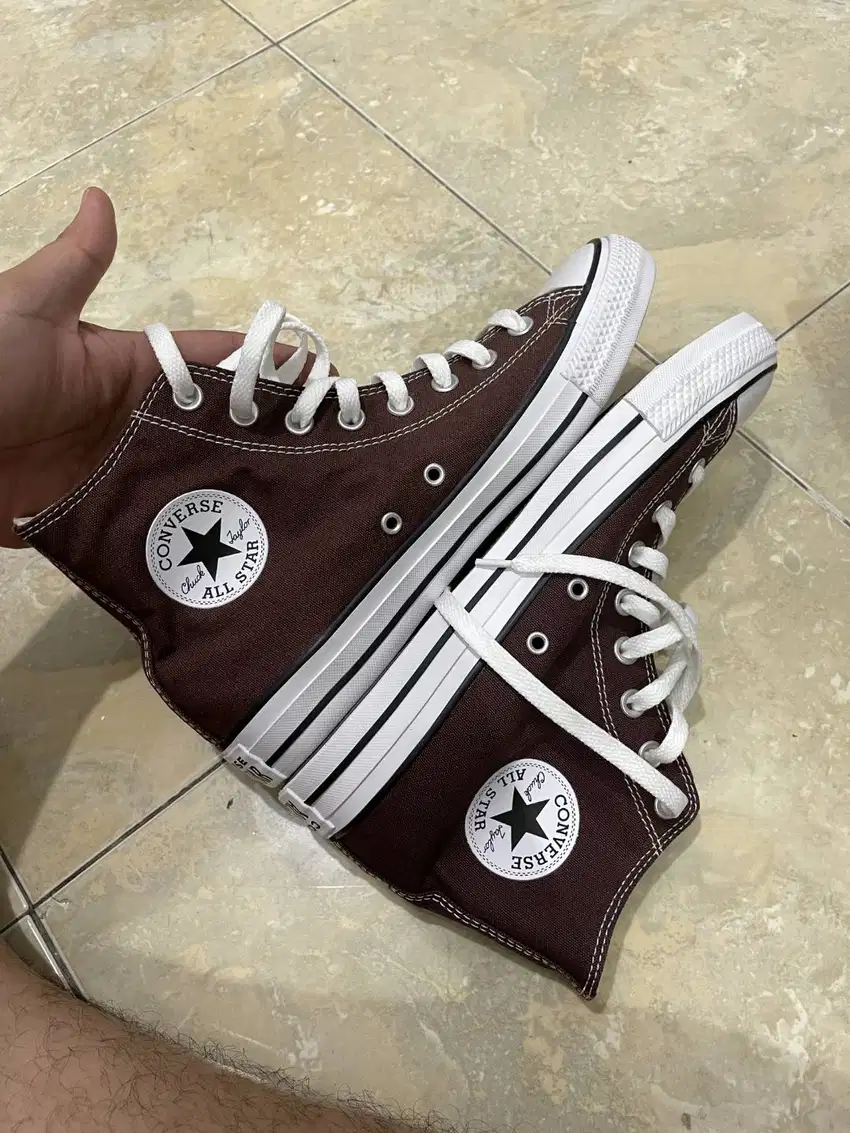 Converse Chuck Taylor All Star 'Dark Brown' A04543C Original 100%