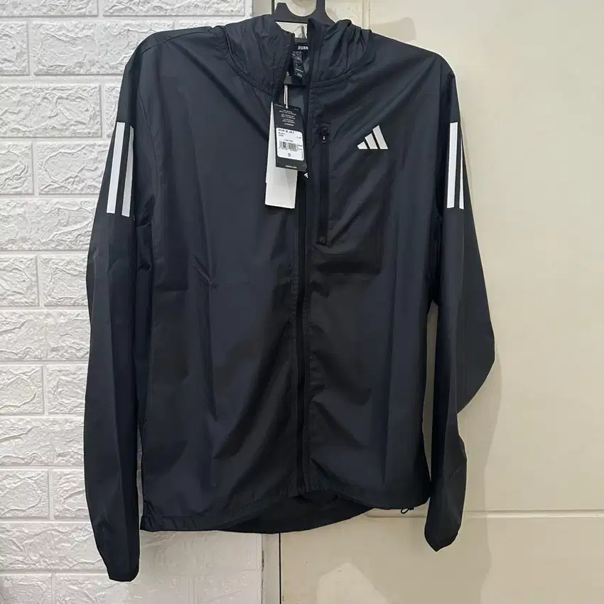 Jaket Lari Pria ADIDAS black size S