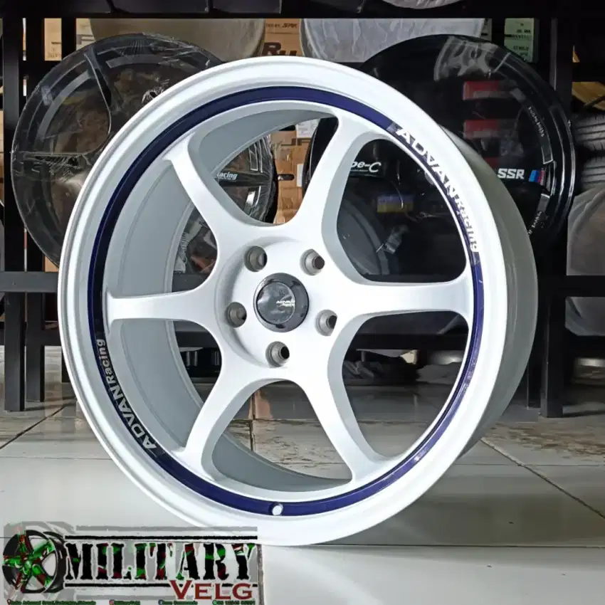 Advan RG1 Flowforming R18 White
