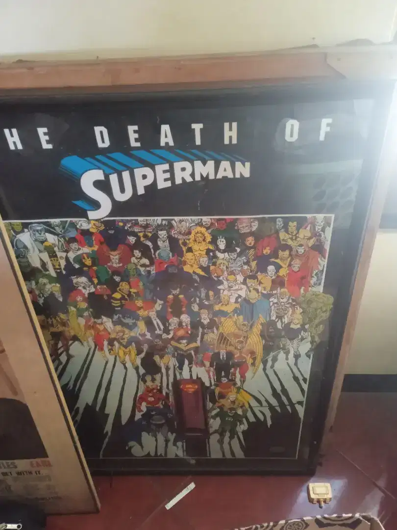 Vintage Poster The Death of Superman