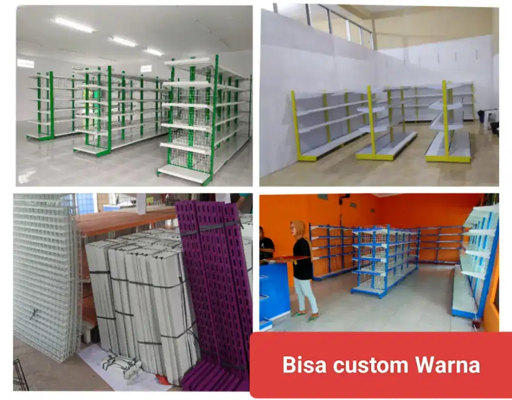 RAK GONDOLA & PERLENGKAPAN TOKO