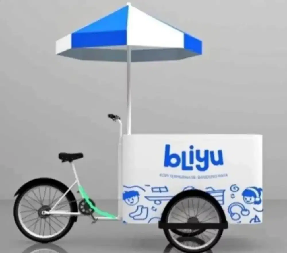 Rombong sepeda listrik