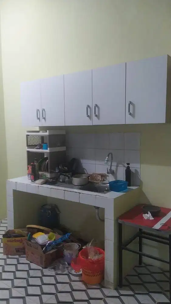 KITCENSET 5 PINTU MINIMALIS TERLARIS FREE KIRIM PASANG..