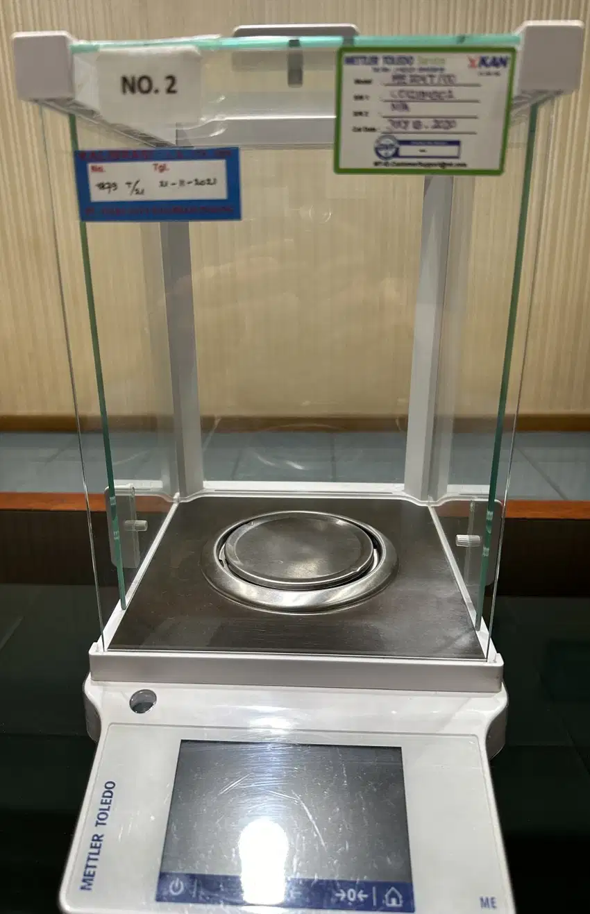 Timbangan Analytical Balance METTLER TOLEDO ME204T/00. 220 gram/0.08mg