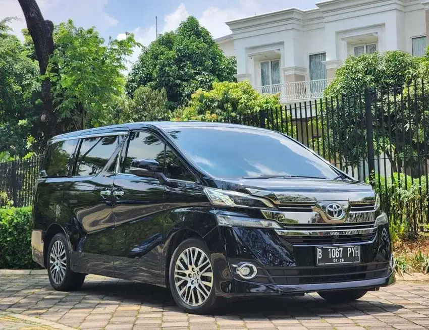 TDP 65JT|KM.91.RB| VELLFIRE G ATPM 2015 HITAM SEGER ISTIMEWA !!