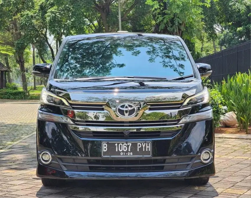 TDP 65JT NEGO| VELLFIRE G ATPM 2015 HITAM SEGER SIAP PAKAI FULL RECORD