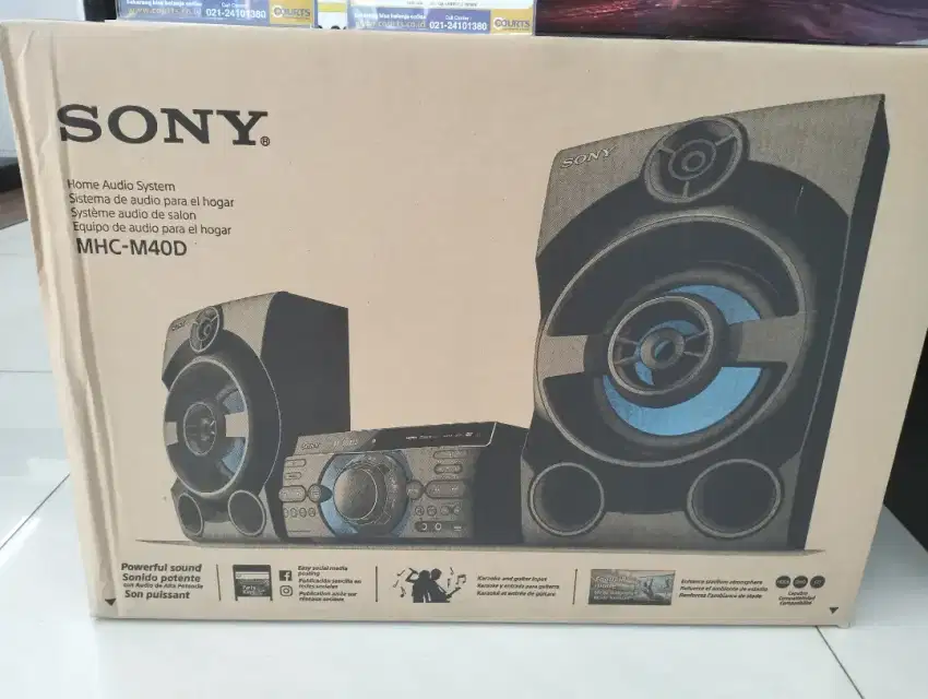 SONY SOUNDBAR MHC-M40D