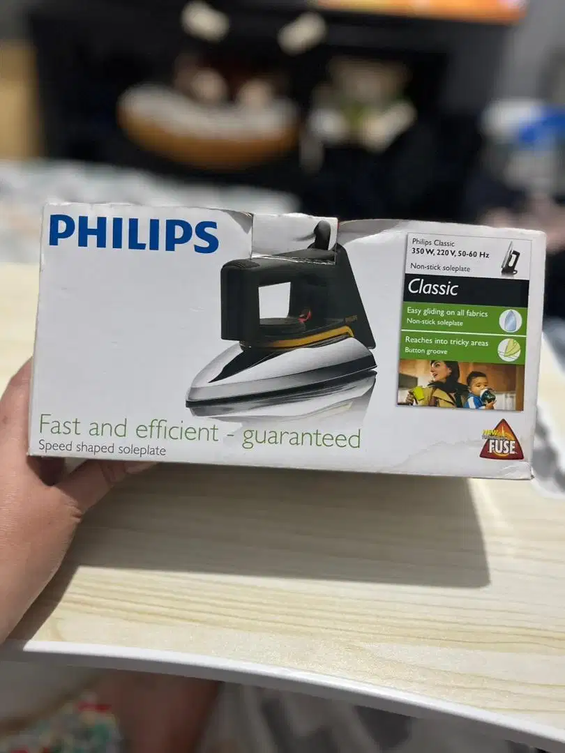 Setrika philips Classic (kondisi baru)