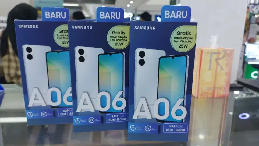 NEW PRODUCT SAMSUNG A06 4/128 GARANSI RESMI