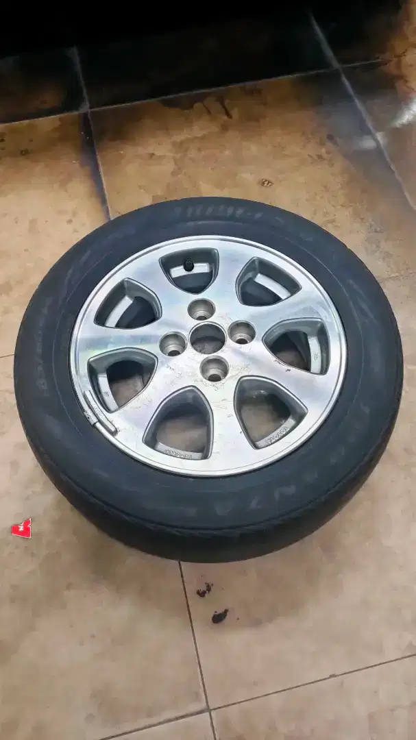Velg OEM Toyota Allnew Corrolla 1.8 - PCD 4 X 100 - Kondisi Baik