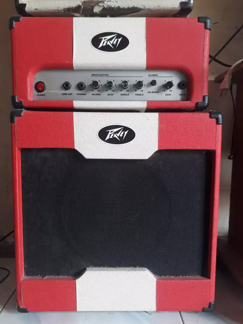 Dijual Cepat Ampli Tabung Gitar Bass Peavey