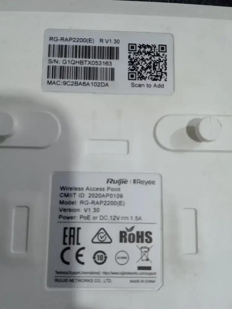 ACCES POINT RUIJIE/REYEE