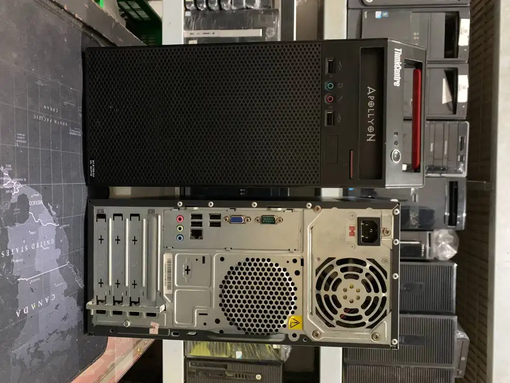 CPU LENOVO - CORE i7 2600 - RAM 8GB - SSD 256GB, PC BUILTUP LENOVO SIA