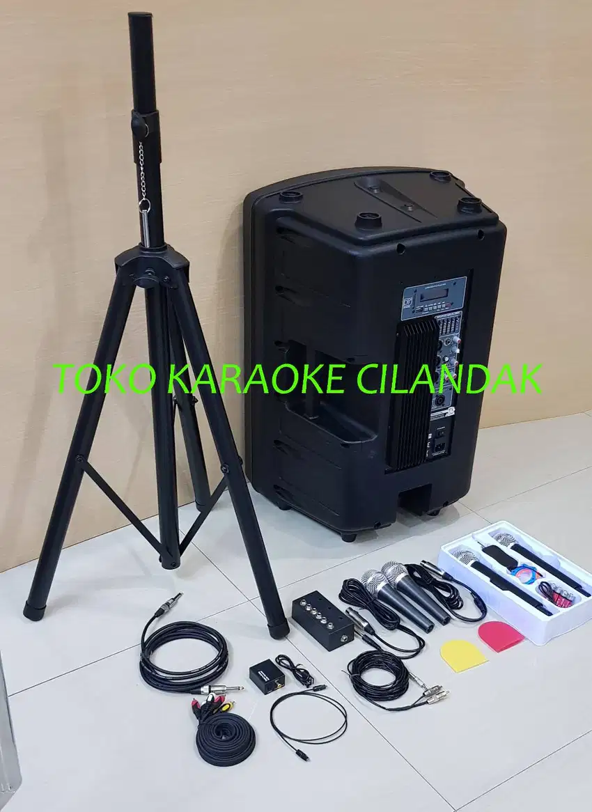 sound aktif 15 lengkap untuk retoran