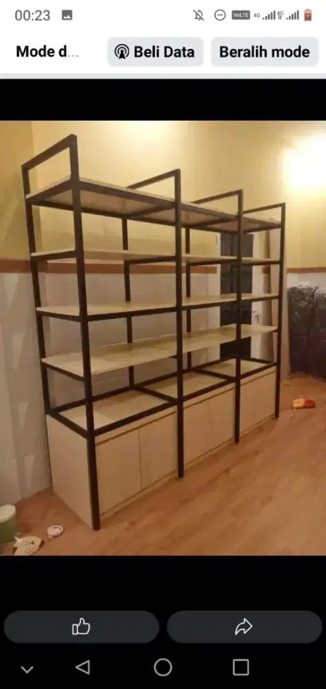 display toko /rak susun