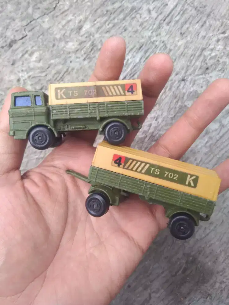 Vintage Diecast Mercedes Truck trailer Matchbox Lesney England