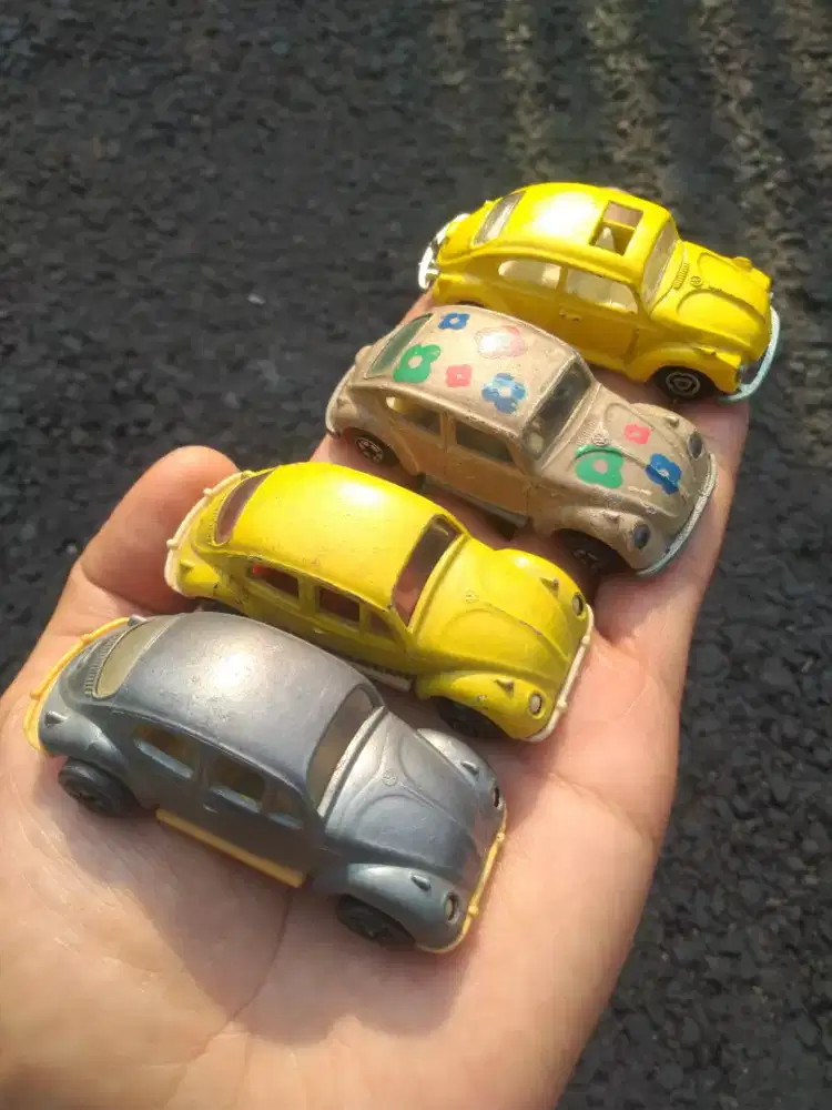 Vintage diecast vw kodok yatming majorette