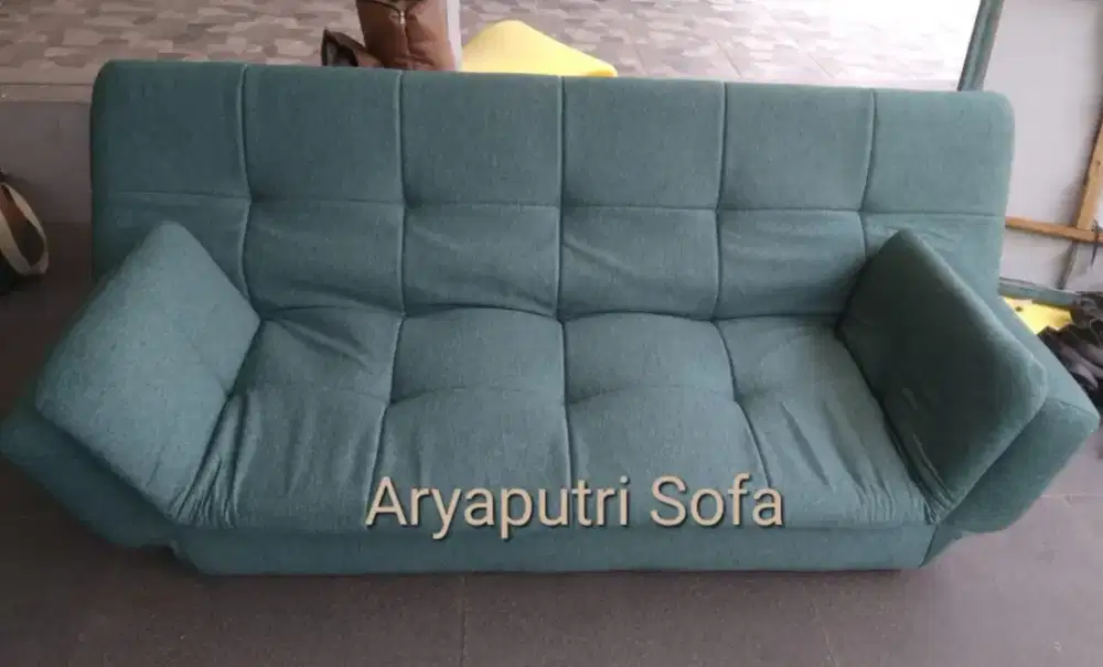 Menerima service sofa ganti kain/kulit