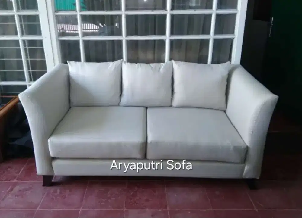 Menerima service sofa ganti kain/kulit