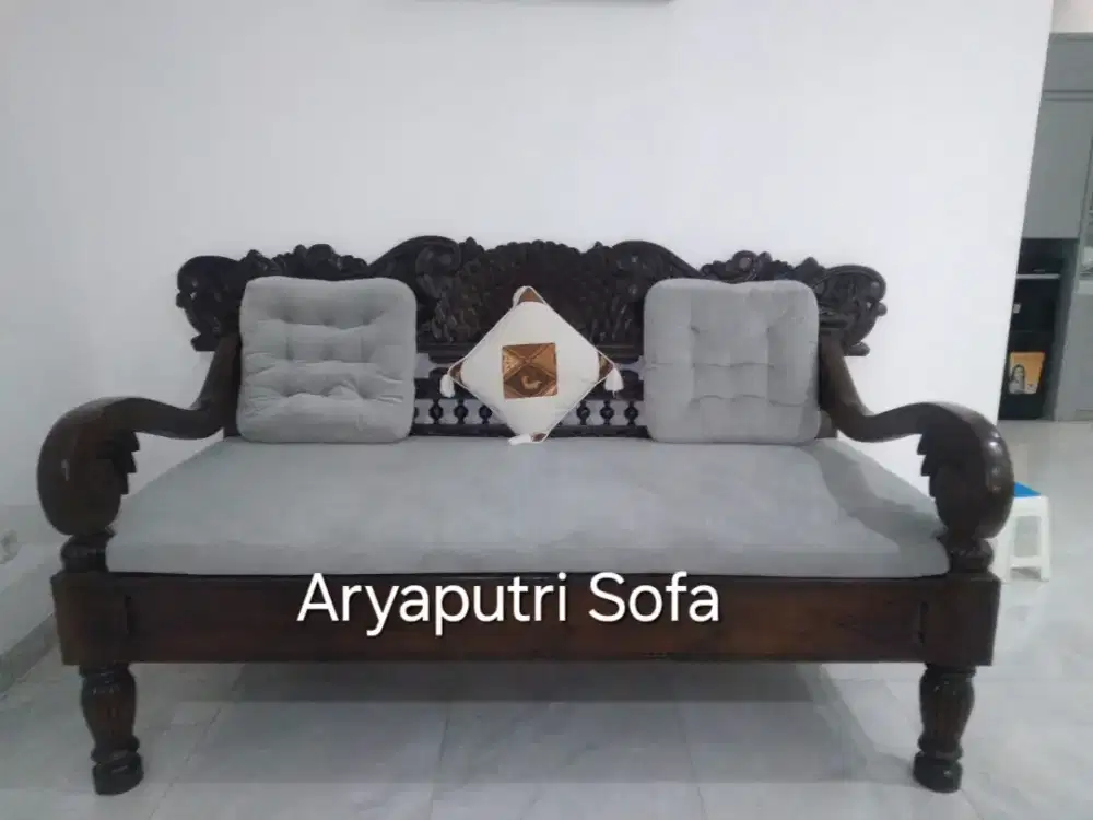 Menerima service sofa ganti kain/kulit