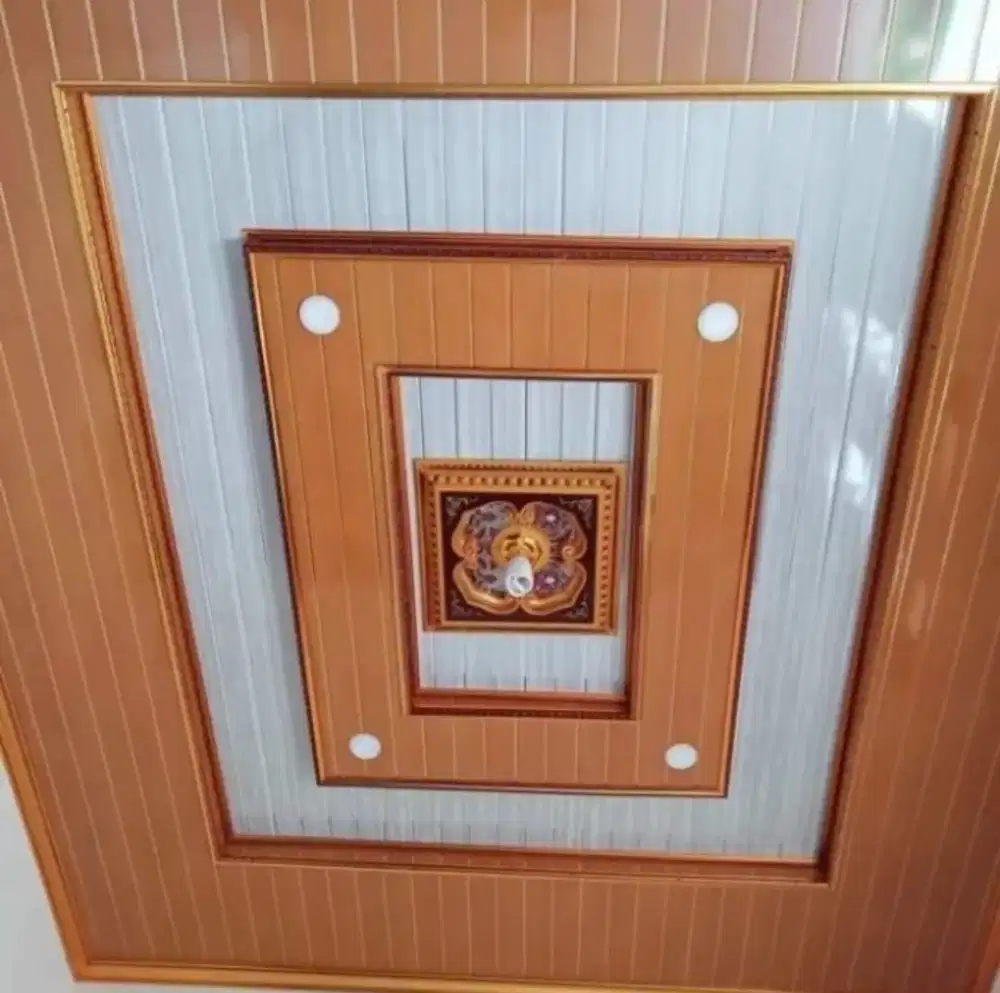 Model Plafon pvc terpasang