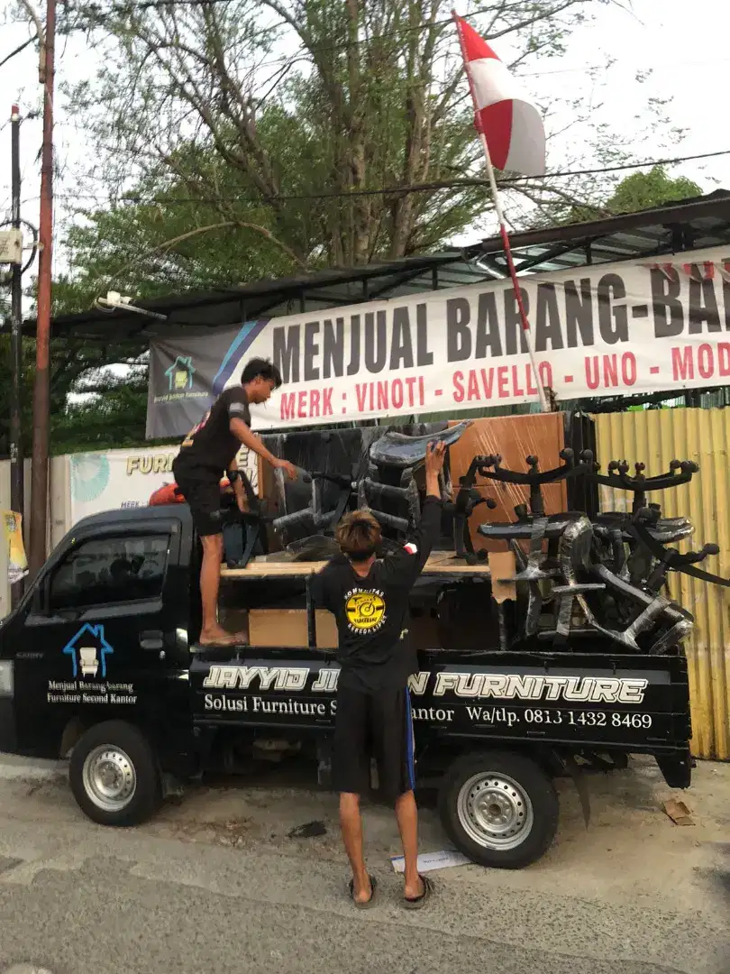 barang ex kantor / perlengkapan kantor / custom meja kursi kantor