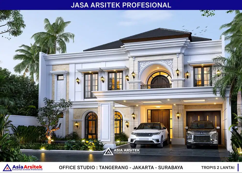 Jasa Arsitek Desain Gambar Rumah di Bekasi Desain Rumah 312 m2