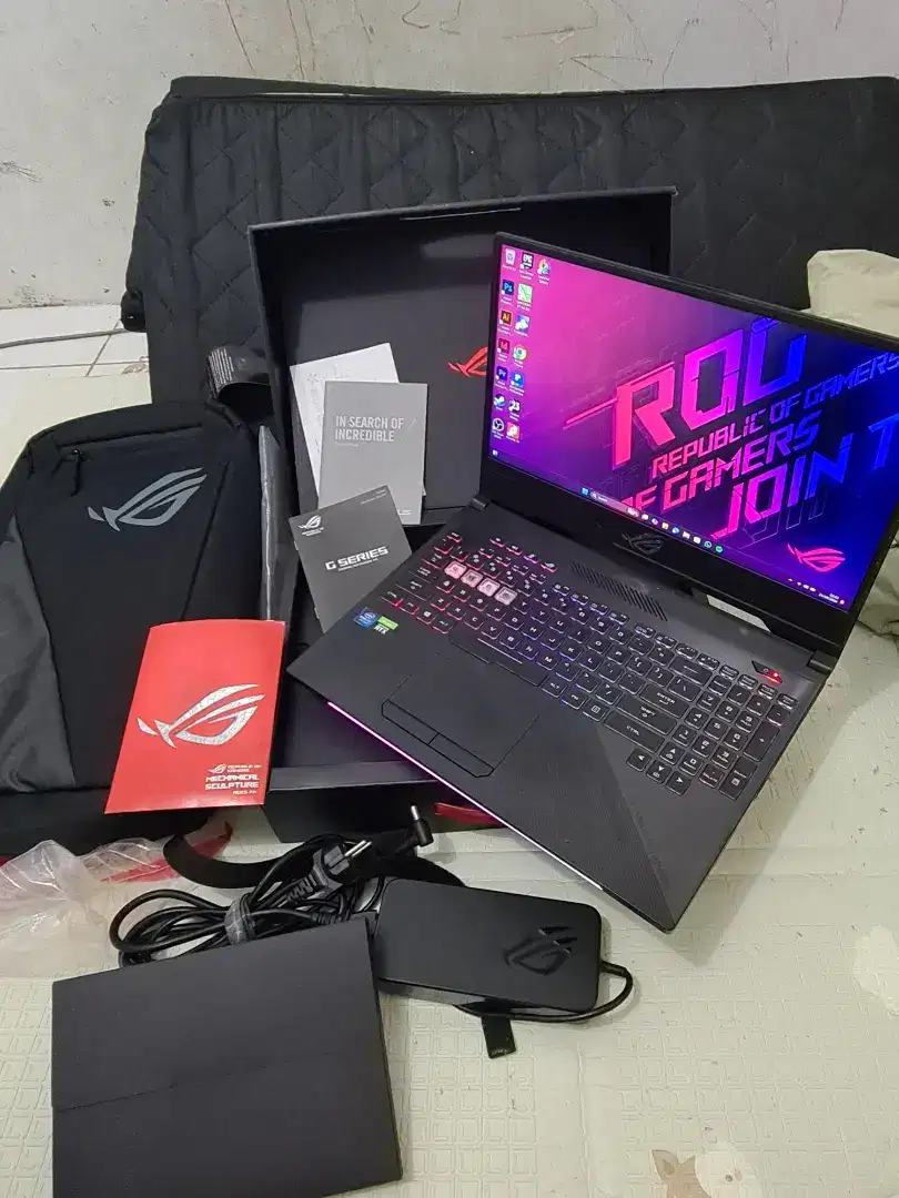 Asus ROG GL 504 GV Core i7 Gen 8 RTX 2060 6 Gb