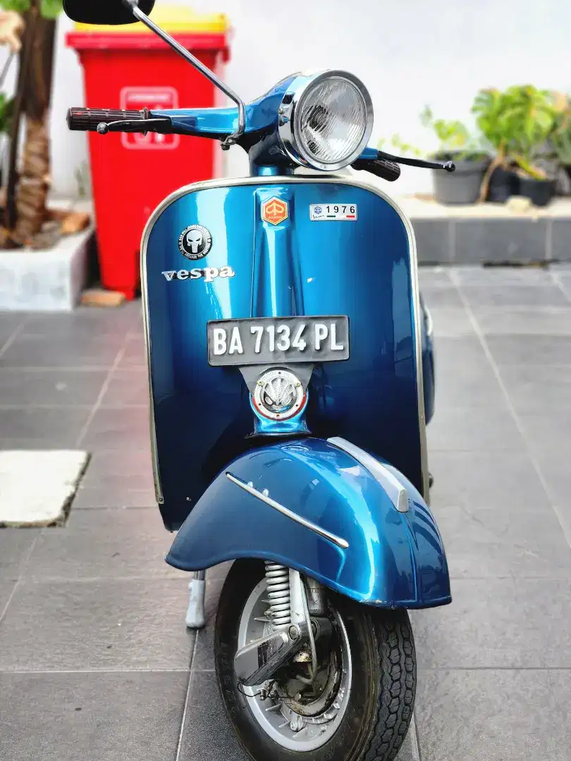 VESPA SPRINT BAGOL HIJAU39 TAHUN 1976 2TAK FULL PAPER ISTIMEWA MURAH!