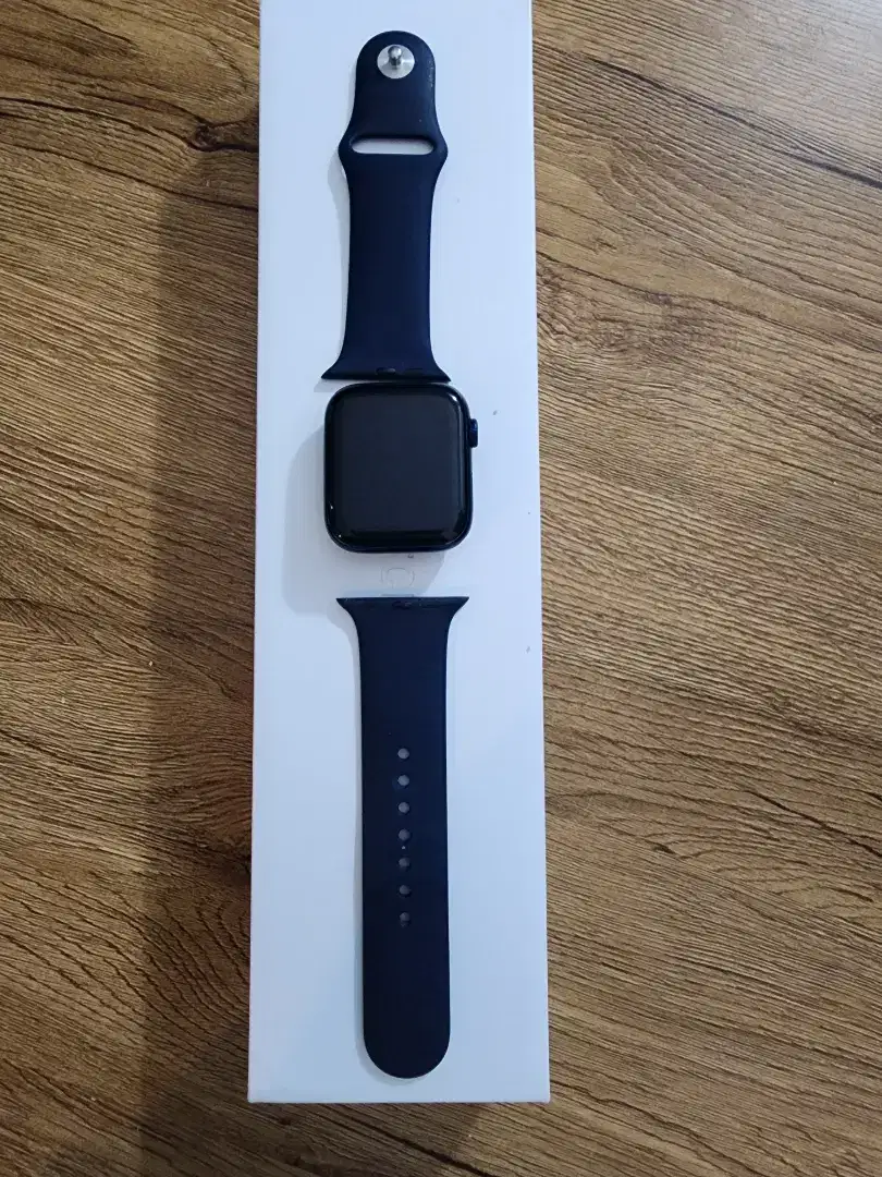 Apple watch S6 44mm Navy Blue Lengkap