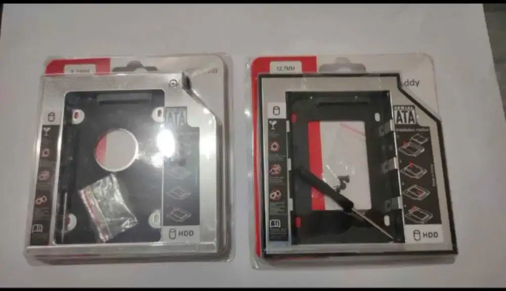 Caddy Sata Laptop Slim 9.5mm & Tebal 12.7mm