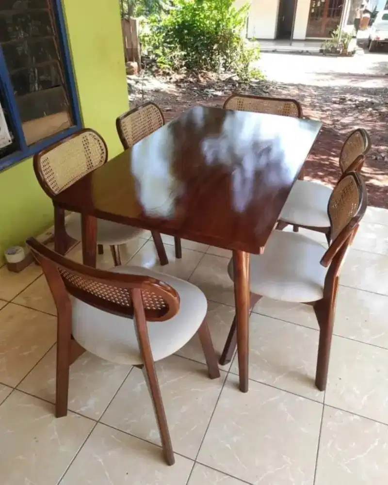 meja cafe meja restomeja jati