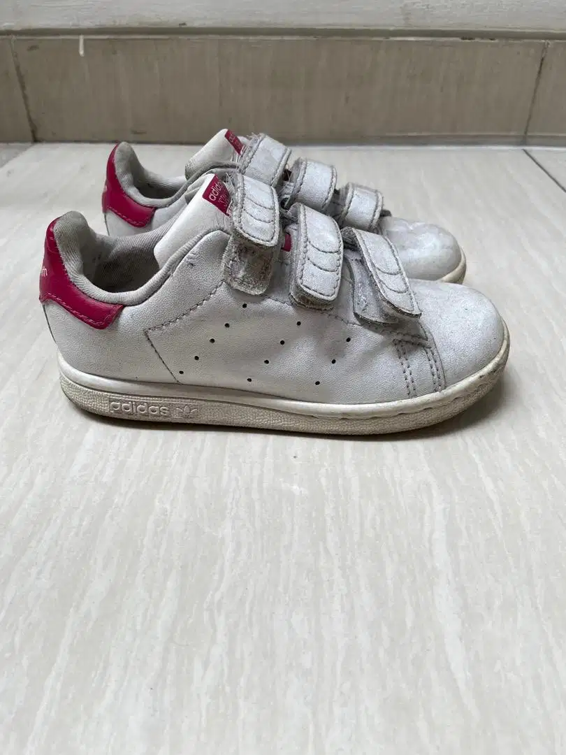 Sepatu Adidas Stan smith white / Sepatu casual anak