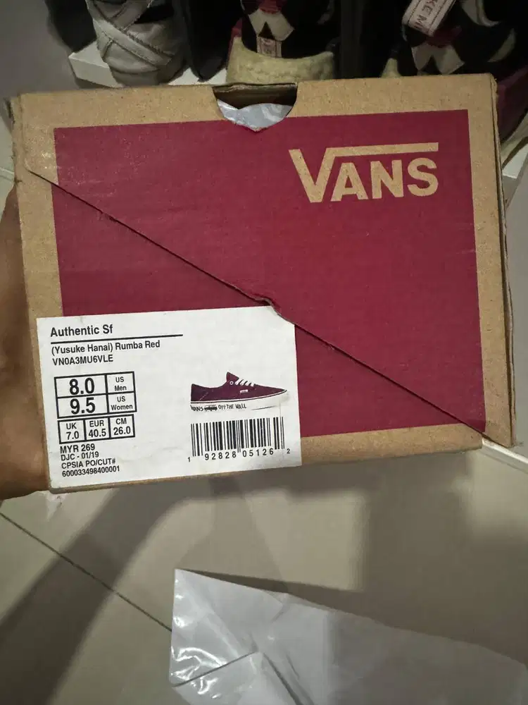 For Sale Vans x Yusuke Hanai Rumbai Red