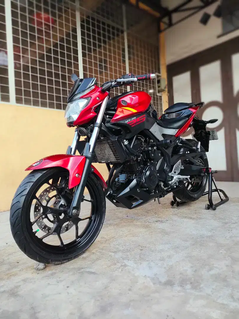 Yamaha MT25 / MT 25 2016, Red Premium Metalic, Unit Mulus Terawat.