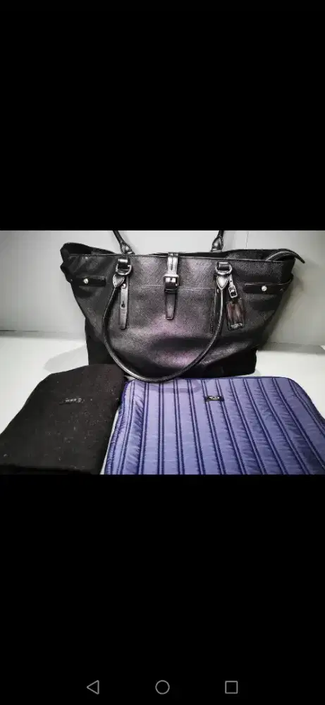 Tas Tumi Voyageur Tote Authentic Ori