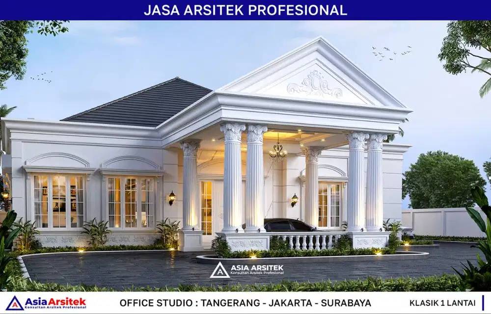 Jasa Arsitek Desain Gambar Rumah di Tangerang Desain Rumah 3000 m2