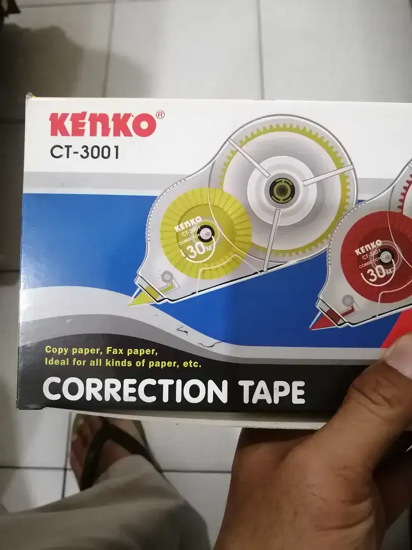 Dijual correction tape merk kenko 30 m