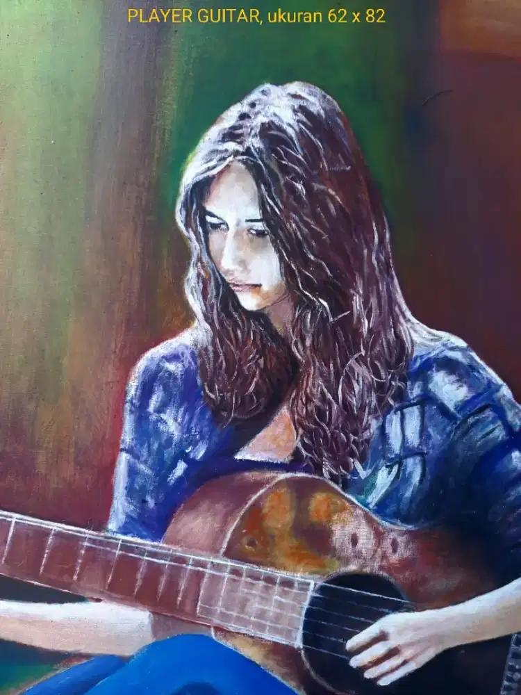 Lukisan KANVAS CAT MINYAK