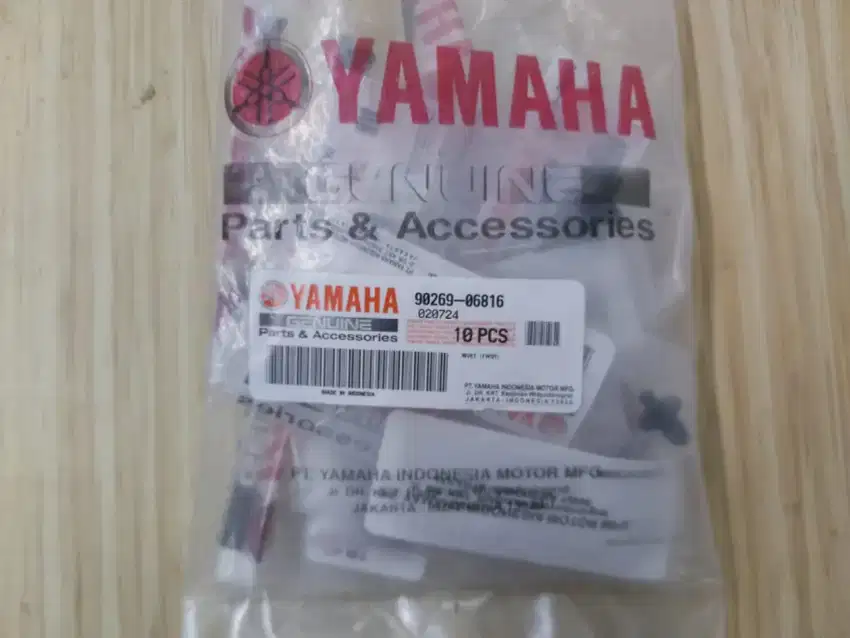 Murah Original 10 Rivet Yamaha NMax - Baut Kancing Plastik