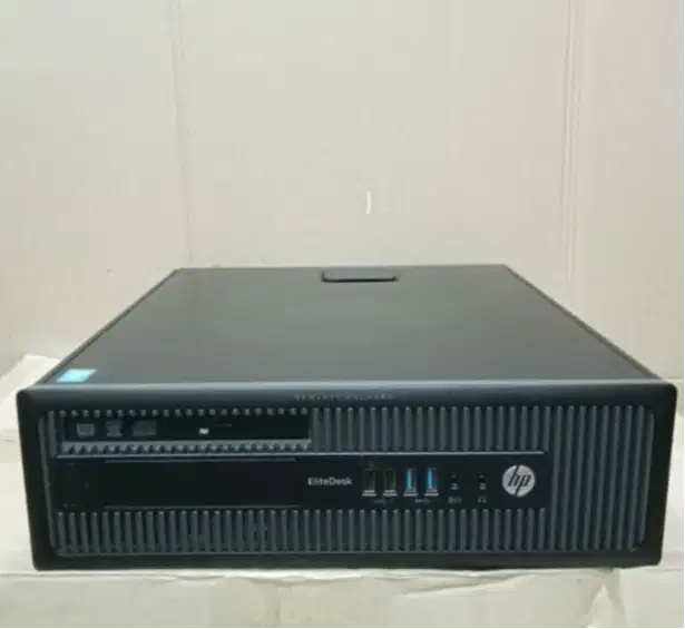 TERMURAH PC HP PRODESK 800 G1 SFF i5 GEN4 RAM 16GB SSD 512+128GB W/SBR