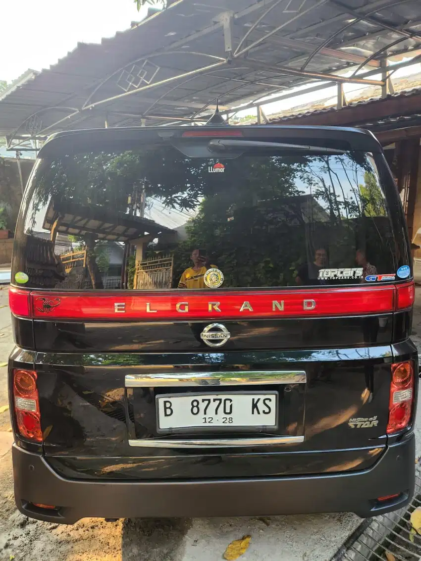 nisan elgrand 2.5 hws htm jok kulit thn2008 pjk off 4 tahun off telat