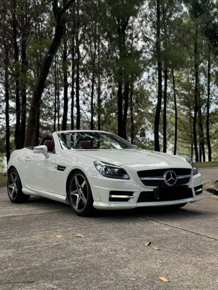 Mercedes Benz SLK250 AMG Panoramic 2012 White putih mercy SLK250 2012