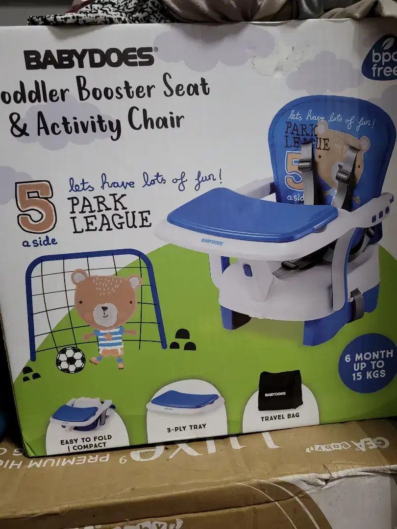 Jual kursi makan anak Baby does toddler booster seat