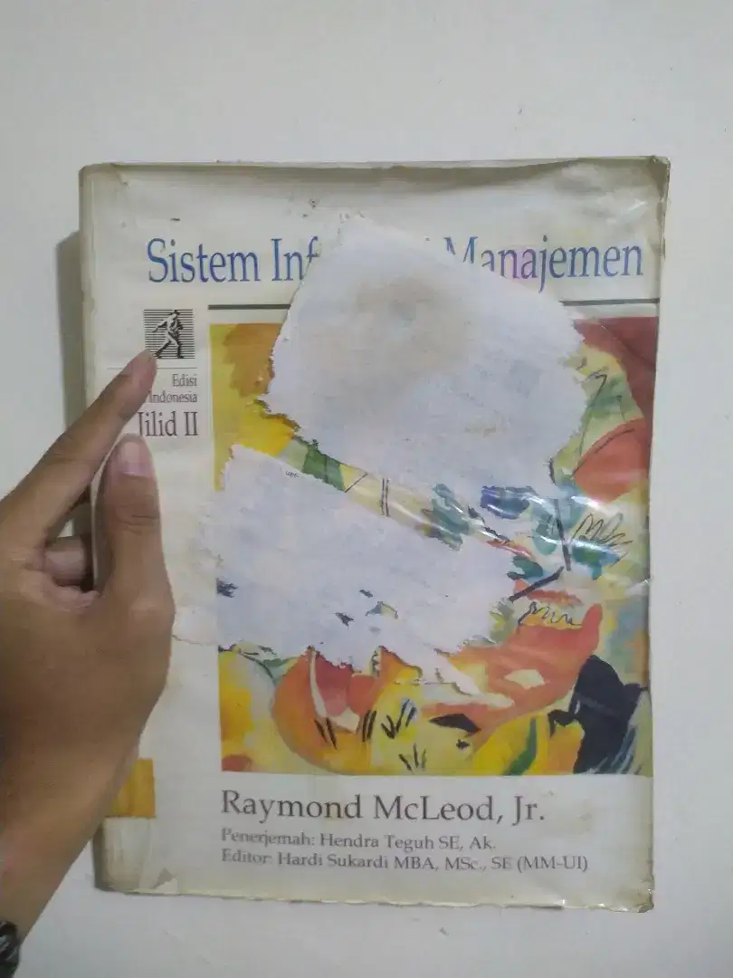 Jual buku bekas jadul tahun 1995 Sistem Informasi Manajemen