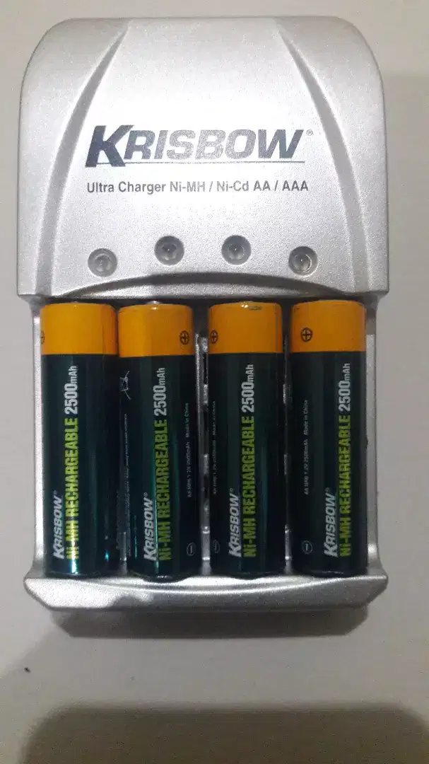BATERAI RECHARGEABLE KRISBOW