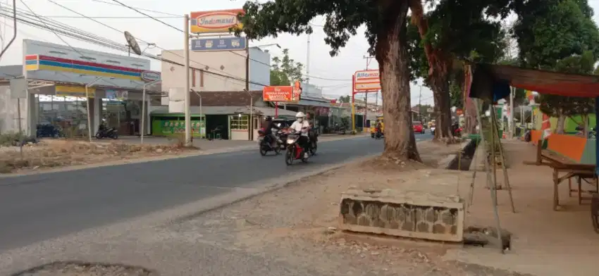 Tanah pinggir jalan ah nasution 21 metro