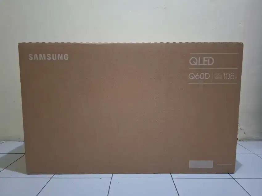 SAMSUNG 43Q60D QLED 4K SMART TV 43 INCH TERBARU 2024